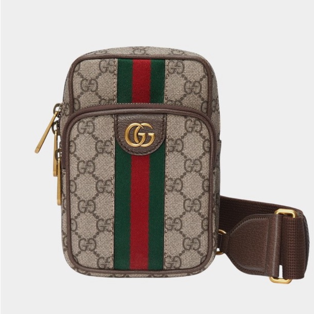 Gucci GG Supreme Canvas Crossbody Bag